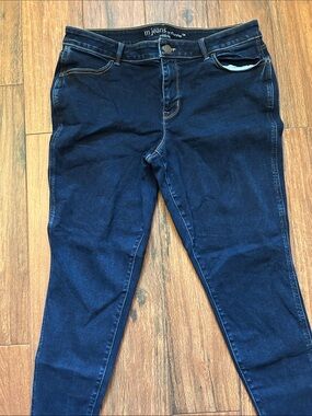 M Jeans by Maurices Women’s Dark Blue Stretch Skinny Jeans Midrise